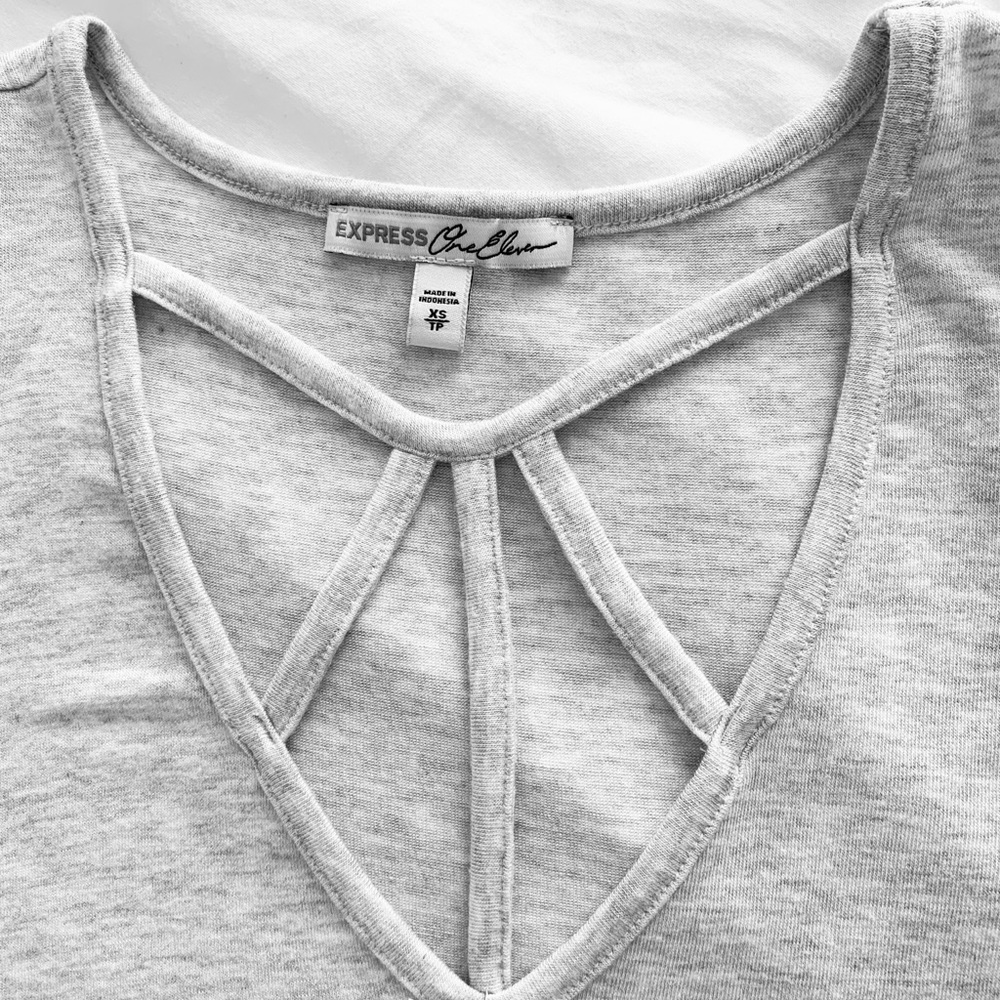 Express One Eleven Cut Out Tank